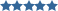 5 star rating by our users